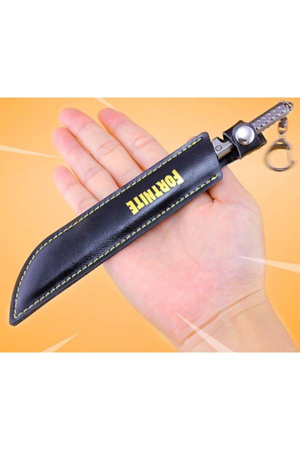 Chopper Keychain Silver/Black - Image 2