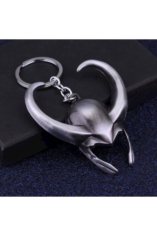 Generic - Marvel: Avengers Loki's Helmet Shaped Key Chain - Image 1