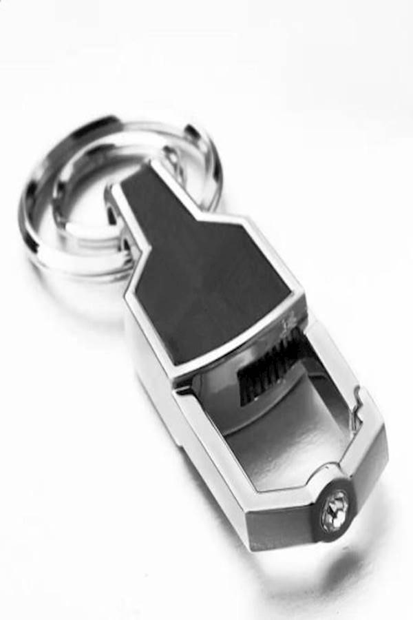 سلسلة مفاتيح حلقية معدنية للسيارة بتصميم شعار هوندا - Image 2