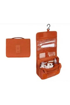 YupFun Waterproof Makeup Organizer Storage Bag Orange 