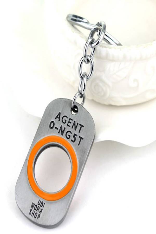 Tom Clancy's The Division Game Metal Dog Tag Keychain