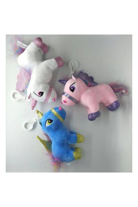 Dreamlike Mini Plush Unicorn Doll Pendant Key Key Chain
