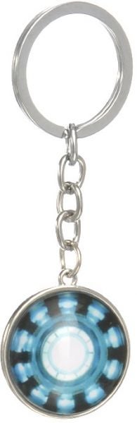 Iron Man Glass Keychain Blue/Silver - Image 3