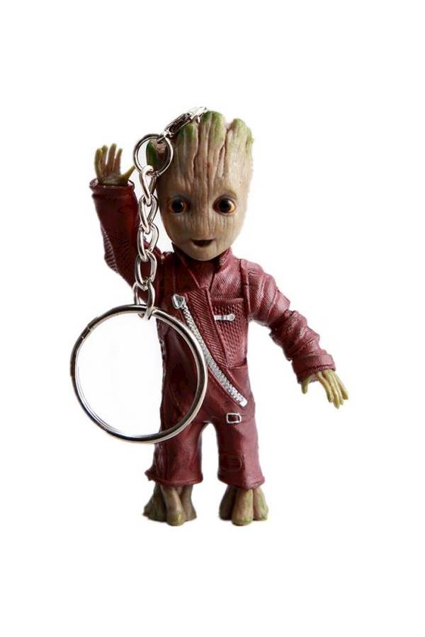 سلسلة مفاتيح على شكل شخصية بيبي جروت من فيلم "Guardians Of The Galaxy"