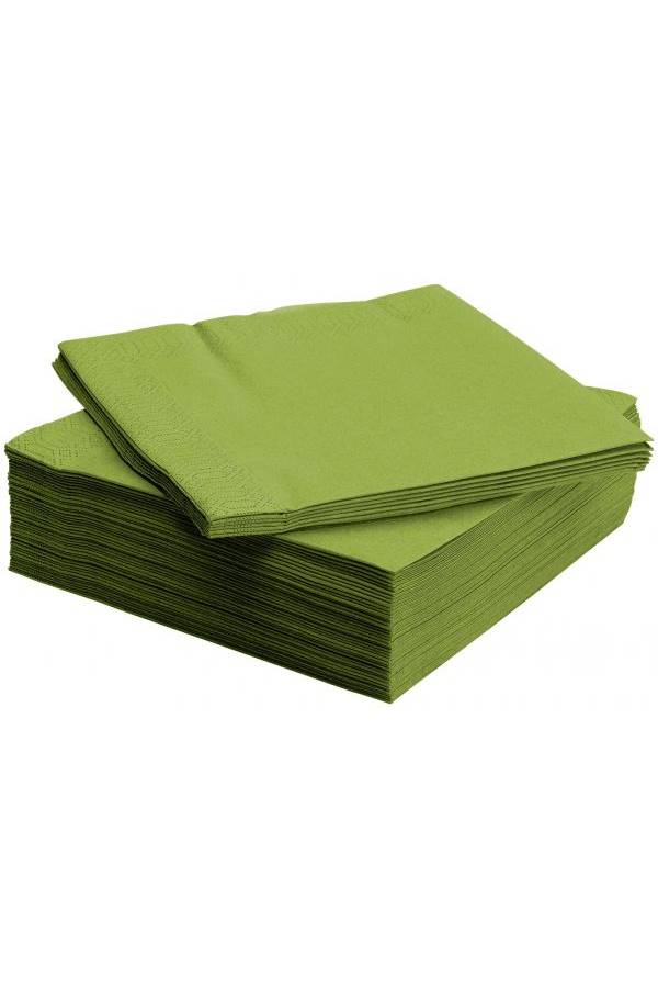 Generic 50-Piece Paper Napkin Green 