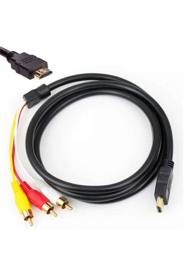HDMI-Male To 3-RCA Video Audio AV Converter Adapter  - Image 2