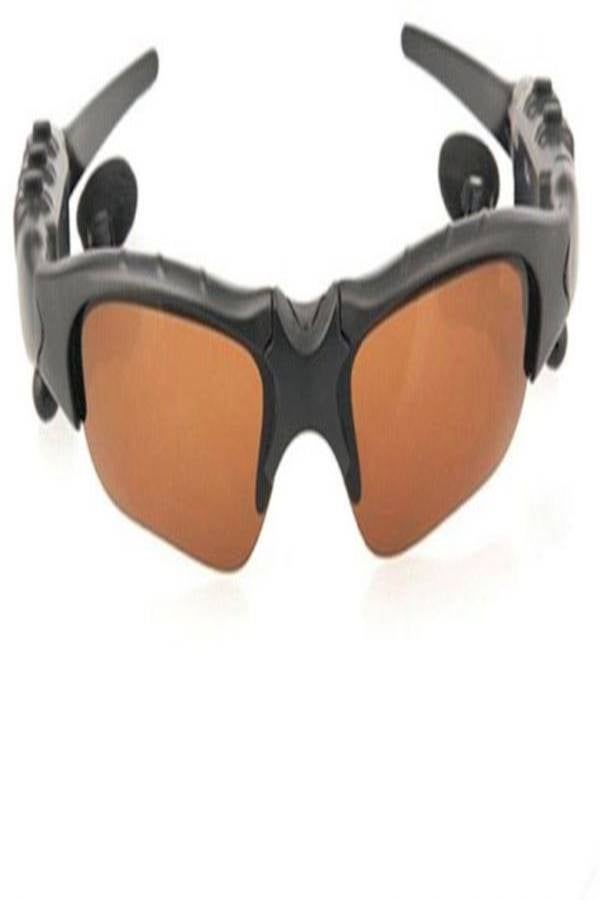 Bluetooth 4.0 Handfree Voice Control Safety Freely Music Listening Sunglasses Brown  - Image 3