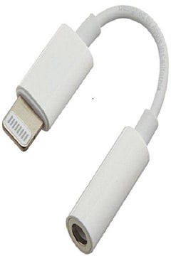 Lightning Converter To Headphone Jack For Iphone 7 White