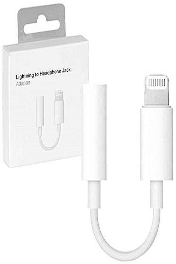 Generic - Lightning Converter To Headphone Jack For Iphone 7 White - Image 1