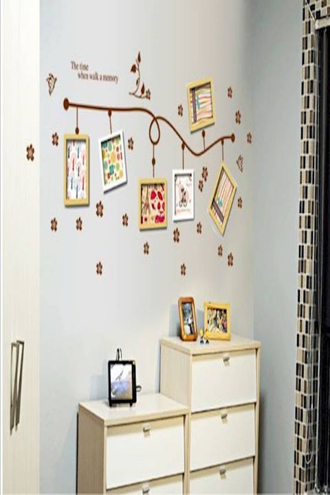 DIY Photo Tree Photo Wallpaper Living Room Bedroom Wall Sticker Wallpaper Window Sticker Removable Child Home Decoration-Xx Multicolour