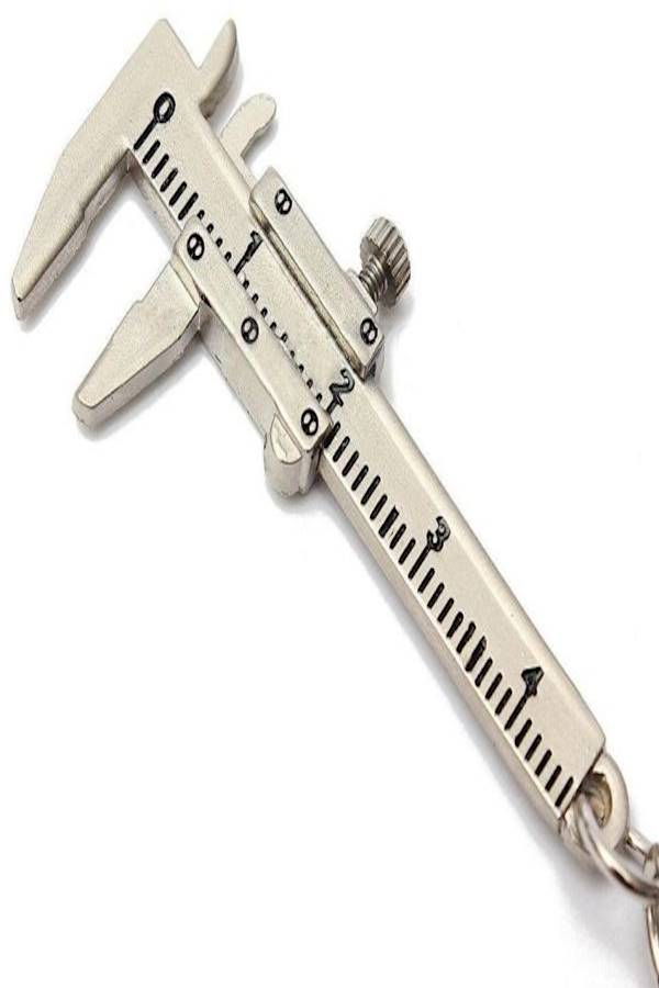 Generic Mini Vernier Caliper Tool Slider Slides Key Chain  - Image 5