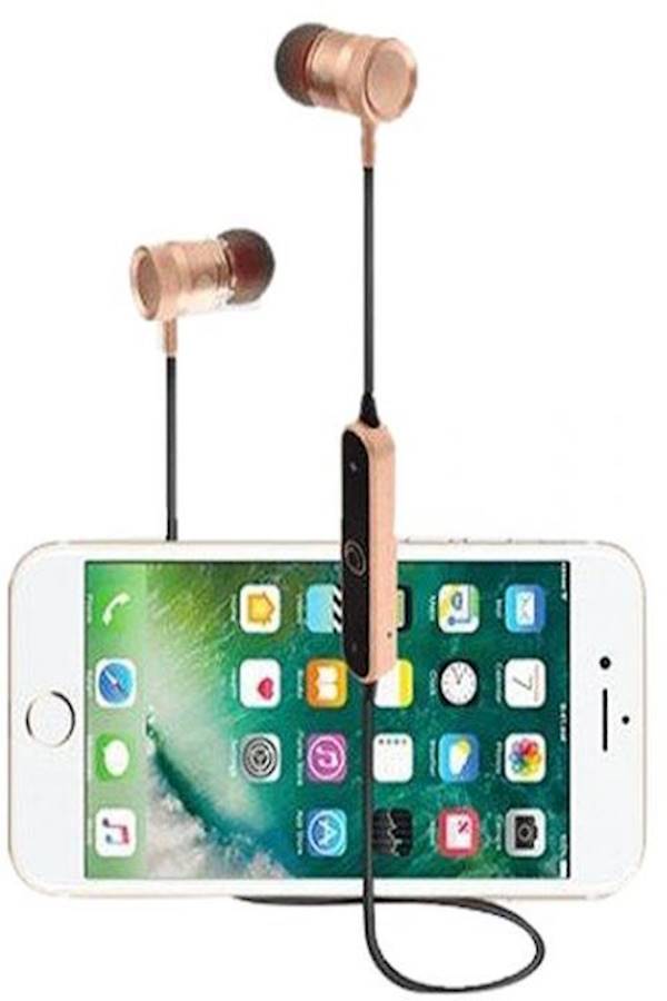 Bt-22 In-Ear Headphones Wireless Bluetooth Earphones Gold - Image 4