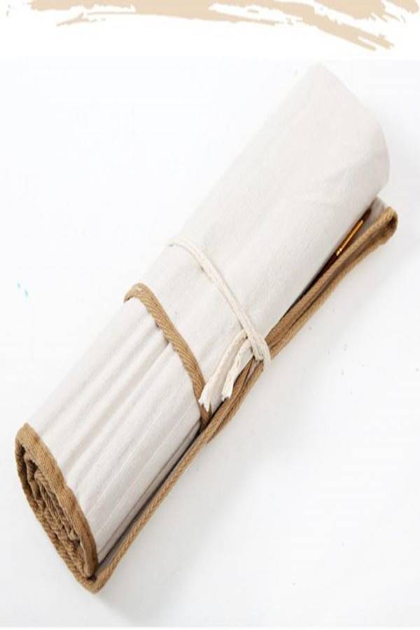 بي جي ال ان مجموعة فرش رسم من 38 قطعة مع حقيبة من القماش الكتاني - Image 2