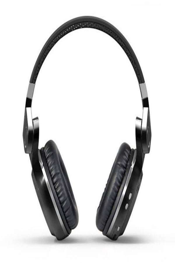 Generic - Foldable Bluedio Turbine T2 Bluetooth Ver 4.1 Wireless Stereo Headset Headphone  Black - Image 1