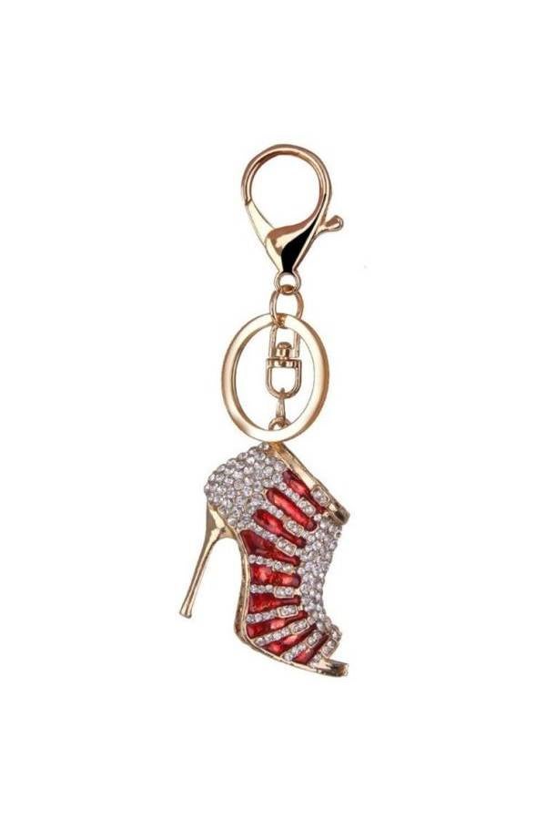 2Pcs Fashion Rhinestone Crystal Key Chain - Image 4
