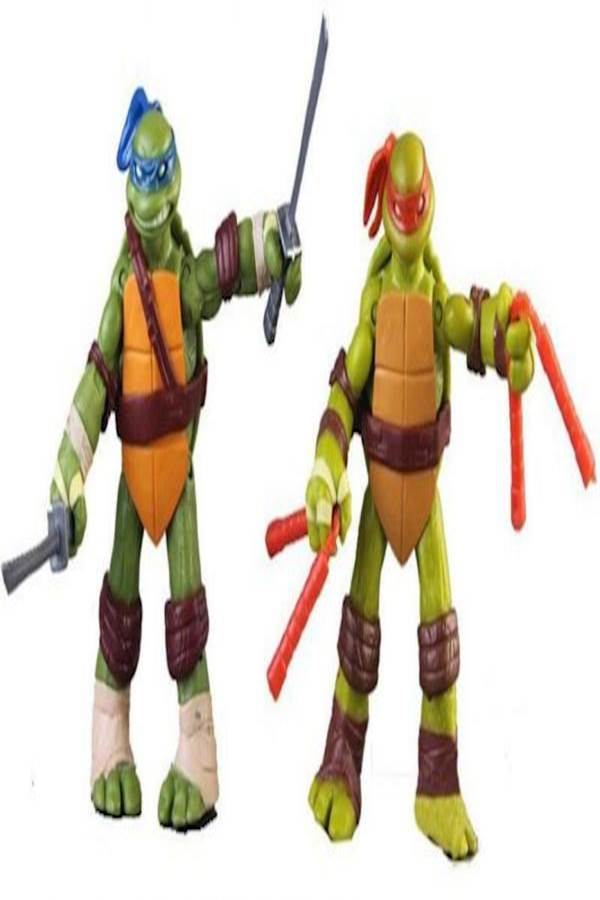 4-Piece Teenage Mutant Ninja Turtles Action Figure - Image 3