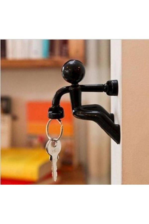 Hook Rack Jewelry Magnet Climbing Shaped Keychain