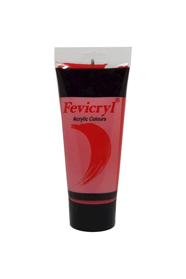 Pidilite Fevicryl Acrylic Colour Cadmium Red Ac10 200ml  - Image 1