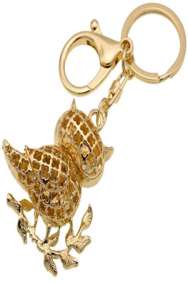 سلسلة مفاتيح بتصميم بومة للسيارة أو الحقيبة - Image 2