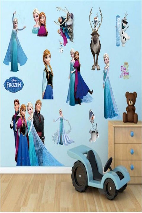 Frozen Princess Removable Wall Stickers