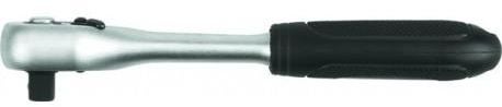 Quick Release Ratchet Handle Black/Silver