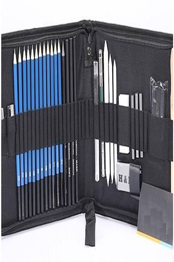 32Piece Wooden Drawing And Sketch Pencil Set - Image 4