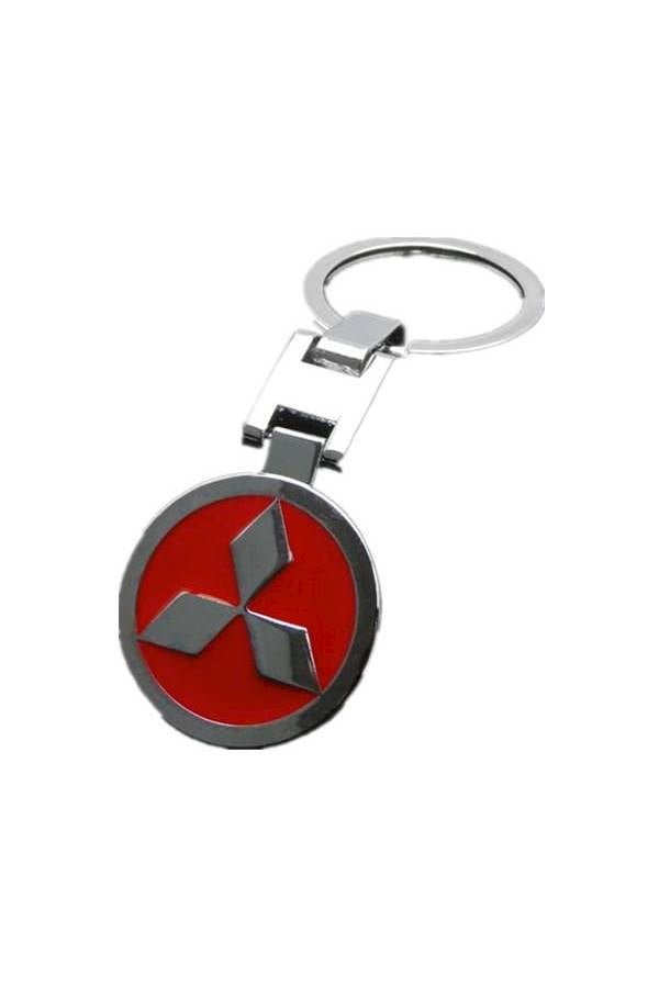 Mitsubishi Logo3D Metal Logo Car Key Chain