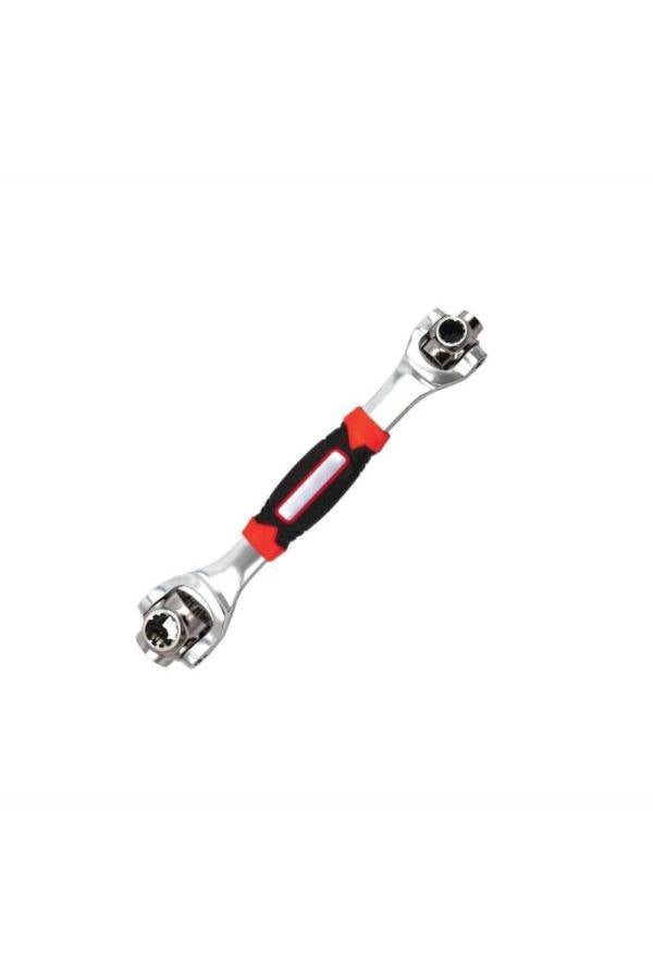 48-In-1 Multipurpose Socket Wrench Silver/Black/Red - Image 1