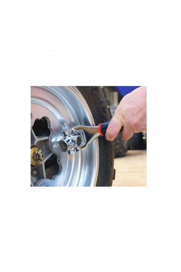 48-In-1 Multipurpose Socket Wrench Silver/Black/Red - Image 2