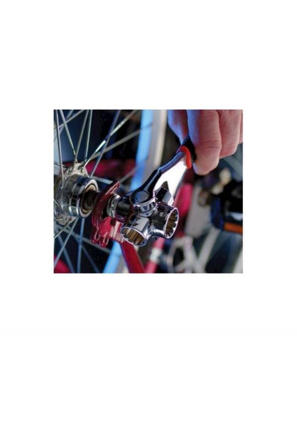 48-In-1 Multipurpose Socket Wrench Silver/Black/Red - Image 4