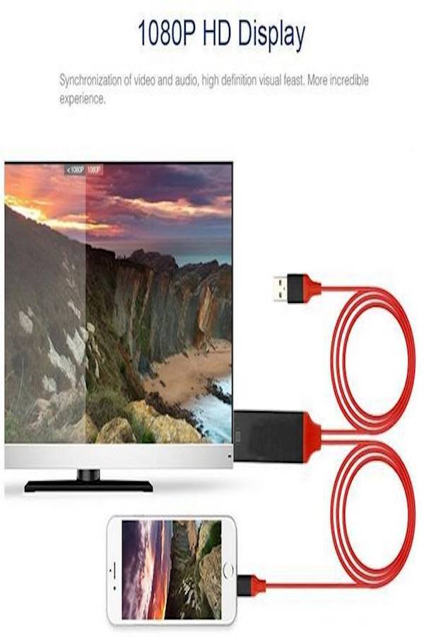 Lightning To Hdmi Cable