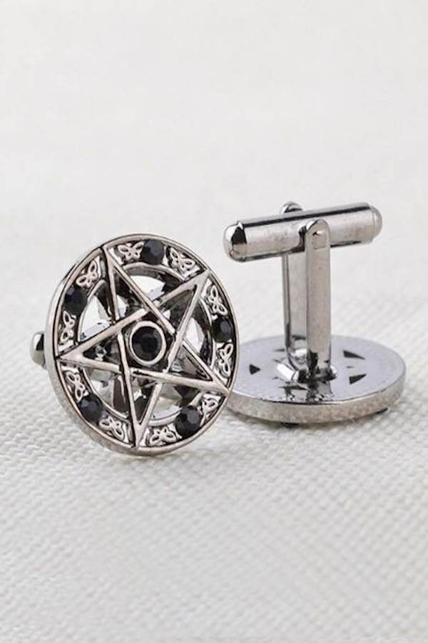 Generic - Pentagram Cufflinks - Image 1