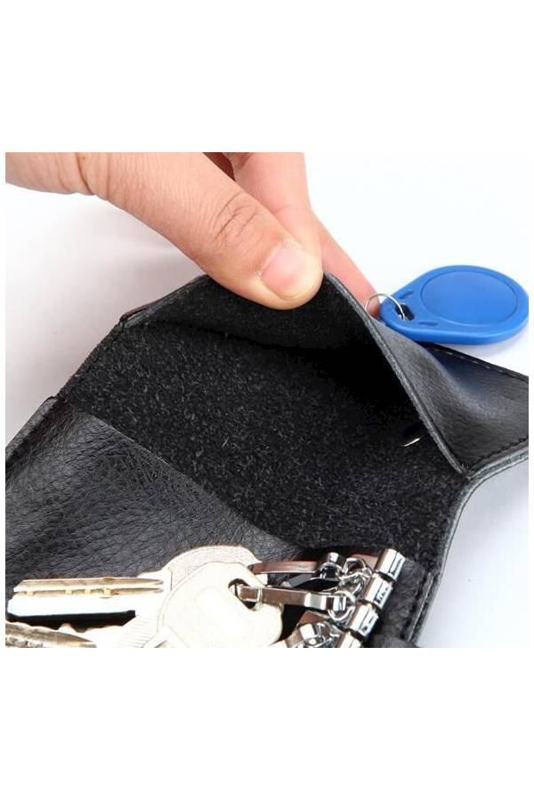 Multifunctional Car Keychain And Bag Set Black - Image 4