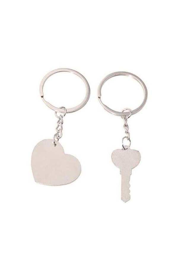 I Love You Heart+Arrow + Key Couple Key Chain - Image 5