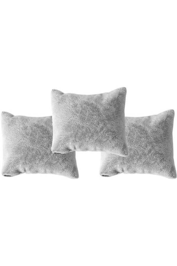 Generic 3Pcs Velvet Pillow Display Bracelet Bangle Watch Chain Holder Jewelry Display Stand Organizer  - Image 1
