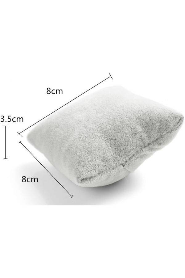 Generic 3Pcs Velvet Pillow Display Bracelet Bangle Watch Chain Holder Jewelry Display Stand Organizer  - Image 2