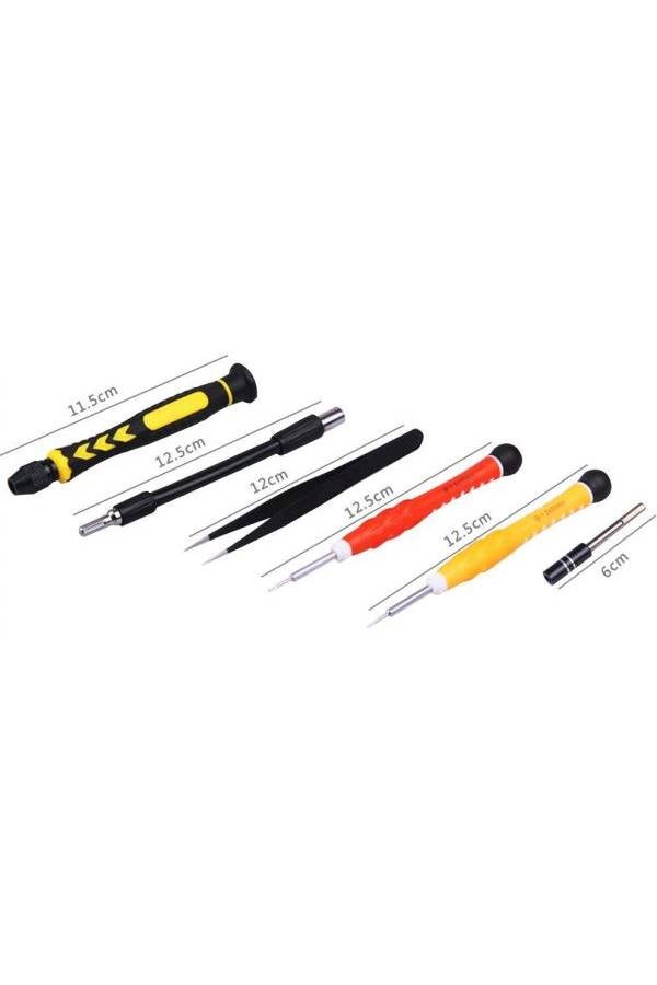 25-in-1 Stainless Steel Precision Screwdriver Set Silver 11.5cm - Image 4