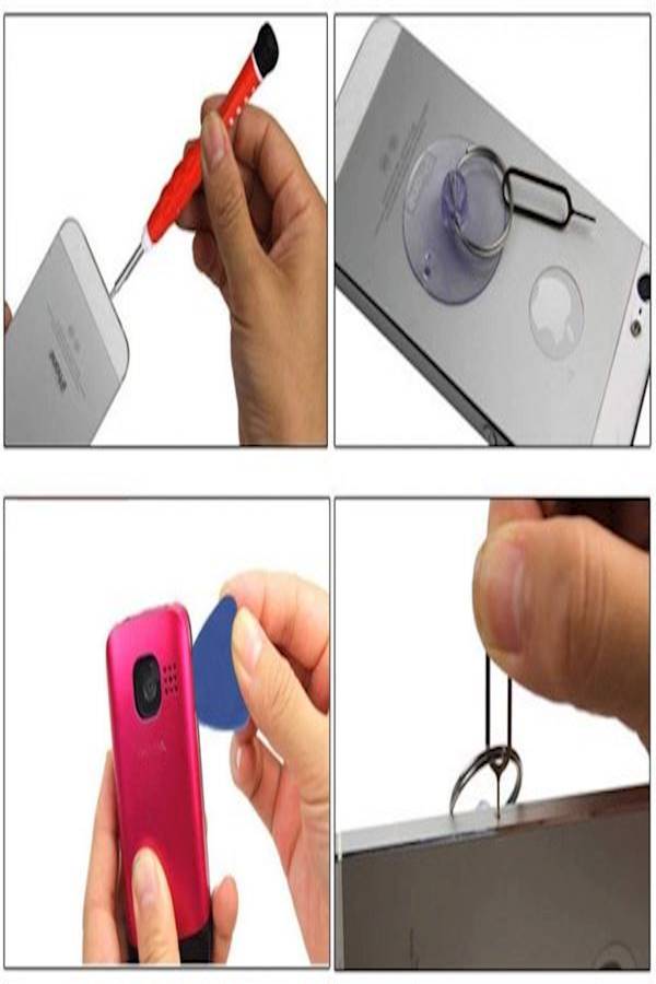 25-in-1 Stainless Steel Precision Screwdriver Set Silver 11.5cm - Image 5