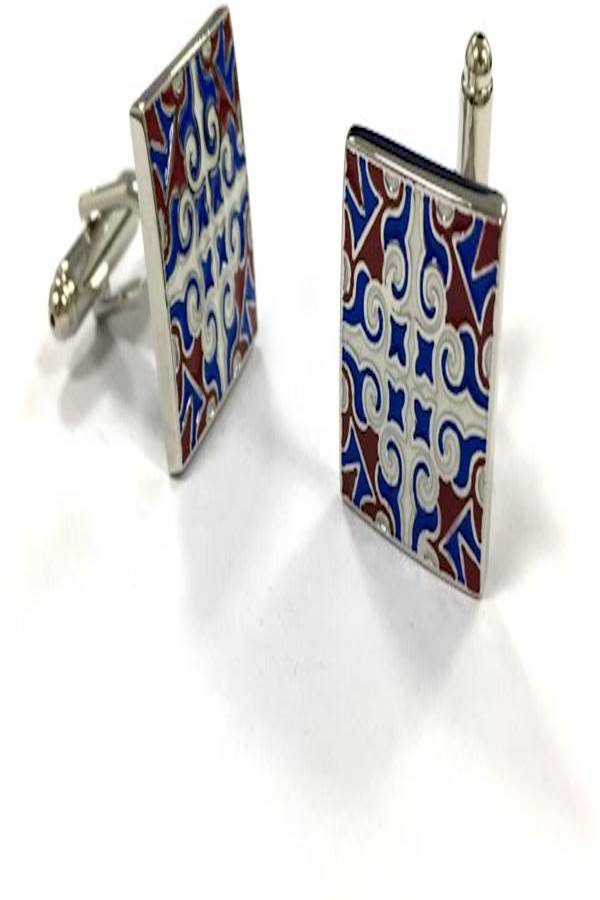 دودو ديزاين أزرار أكمام القمصان بتصميم كلاسيكي محفور مناسبة للبدل - Image 4