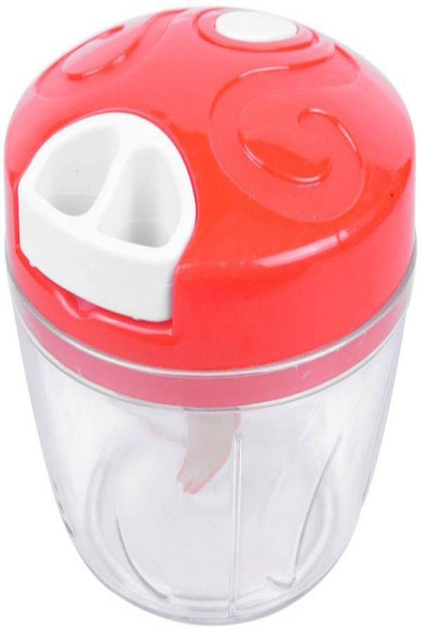 Speedy Chopper - Hand  Essential Kitchen Tools Vegetable Fruits Onion Chopped 3-Blades - Image 1