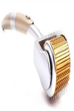 ZGTS 0 5 Derma Roller Cosmetic Needling Instrument For Face 192 Titanium Micro Needle Plastic Case For Micro Needles  - Image 1