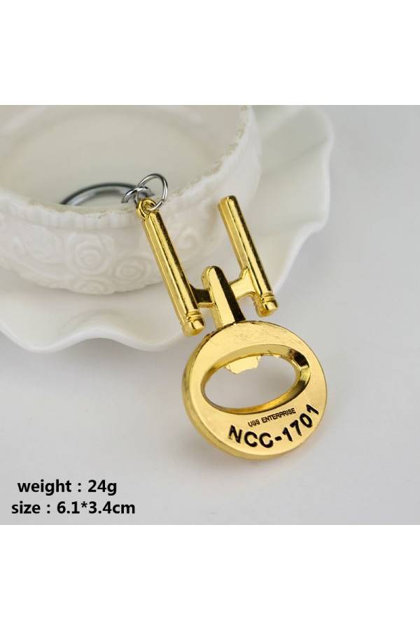 Star Trek Metal Opener Key Holder Casual Key Chain - Image 2