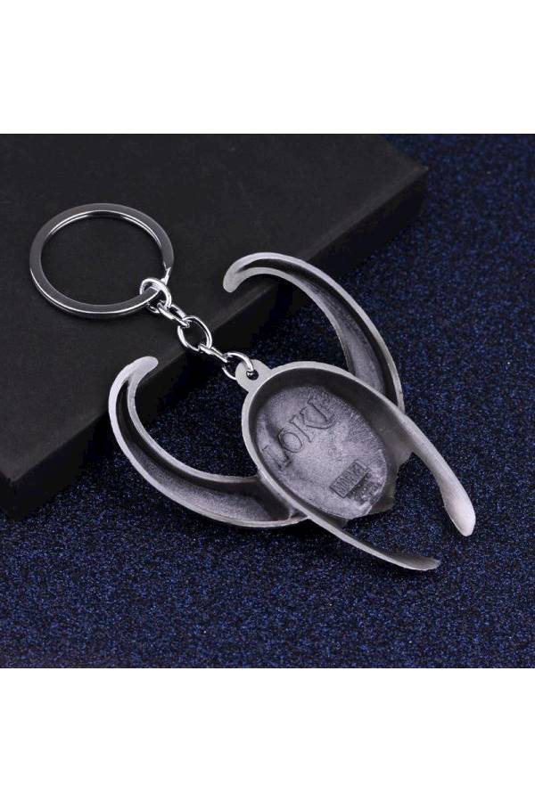 Generic Marvel Comics Avengers Thor Loki'S Helmet Metal Key Chain - Image 3