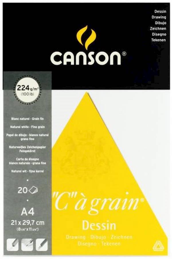 CANSON Drawing Book 224 G 20 A4 Papers 21*29.7 Cm