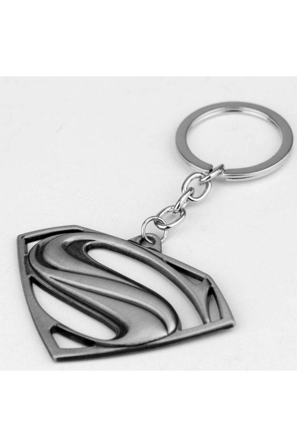 Superman Logo Metal Key Holder Casual Key Chain - Image 1