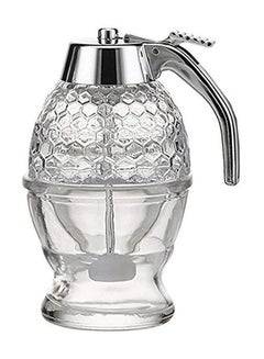 Generic Honey Dispenser Clear/Silver 