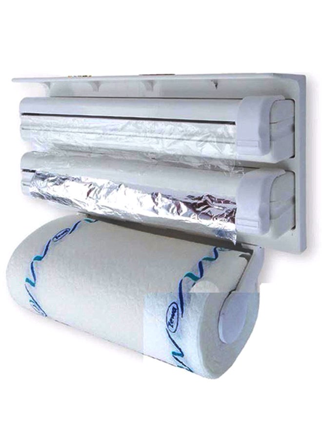 Generic - Triple Tissue Paper Dispenser White - Image 1
