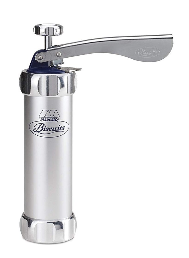 10-Different Die Plates Biscuit Maker Silver