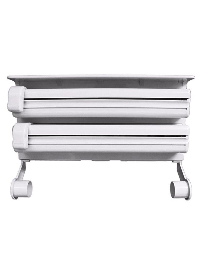 Triple Tissue Paper Dispenser White - Image 1
