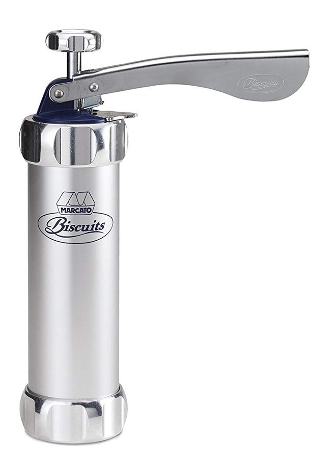 10-Different Die Plate Biscuit Moulding Machine Silver